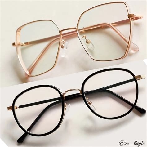 shein accessories round thin frame glasses irregular frame glasses poshmark