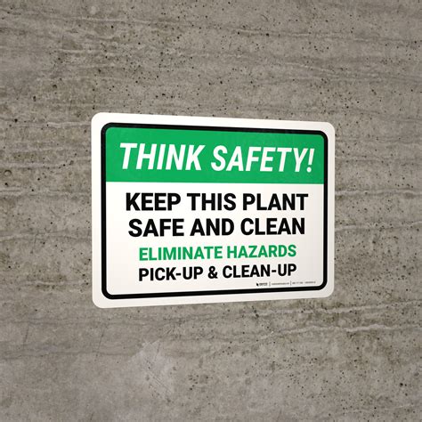 Think Safety Eliminate Hazard Keep This Plant Safe And Clean Landscape