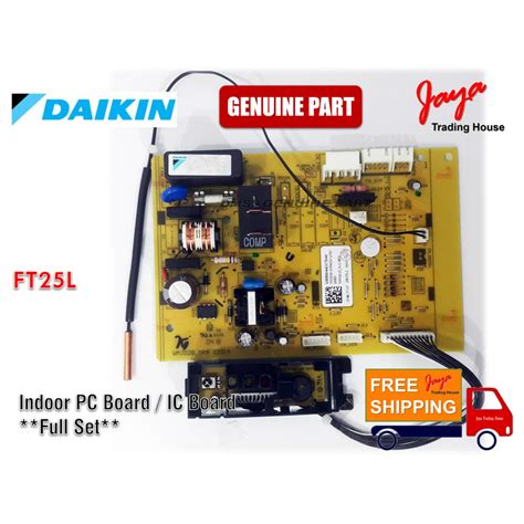 Daikin Ft L Indoor Ic Board Pcb Genuine Part Shopee Malaysia