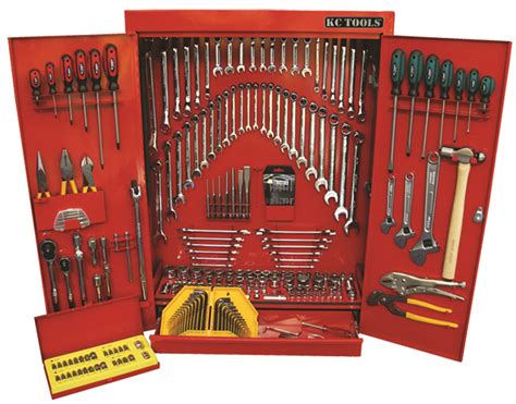 Smash Supplies Tool Boxes 248 Piece Tool Kit In Wall Cabinet
