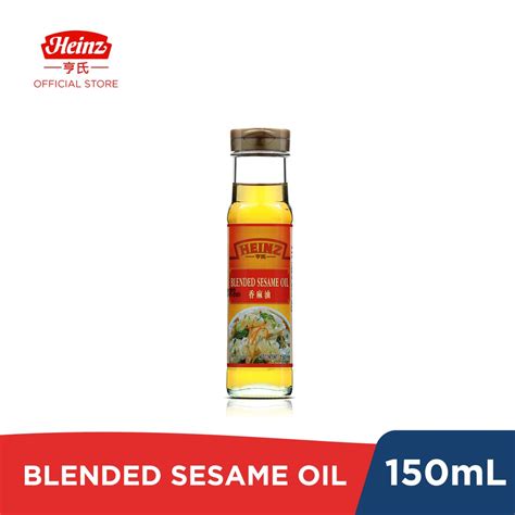 Buy sesame oil 630ml vegetable oil in kuala selangor malaysia — from lee shun hing sauce industries, sdn. Heinz Blended Sesame Oil 150ml | Shopee Philippines
