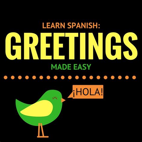 Learn Spanish: Greetings | HubPages