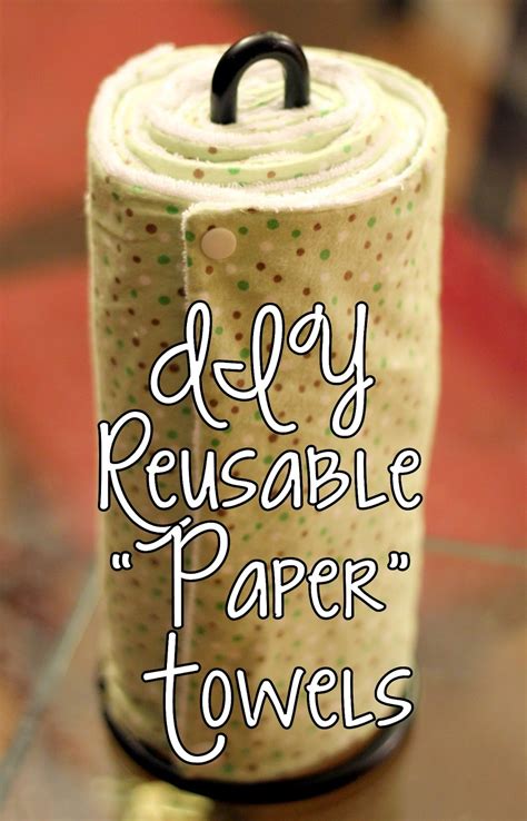 Reusable paper towels aren't soft. homevolution: DIY Reusable "Paper" Towels