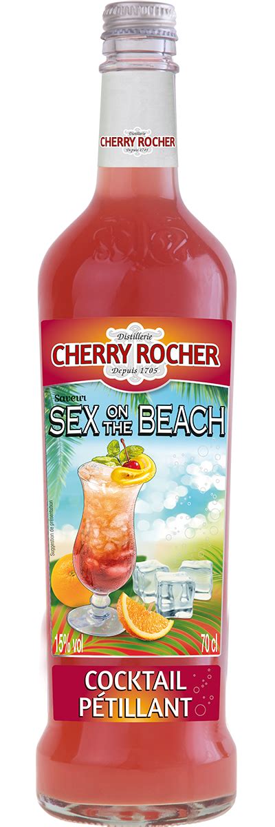 Sex On The Beach Cocktails Prêts à Boire Cherry Rocher
