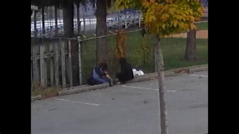 Just A Couple Of Junkies Getting High On School Grounds In Chilliwack