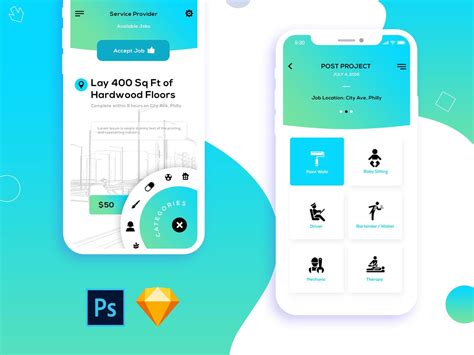 If you have a web service and a mobile app, make sure that both of them share similar characteristics. Mobile App interface for iOS and Android design by ...