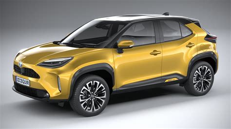 Extremely versatile, the yaris cross offered features of an suv combined with a nice design, a the new yaris was based on tynga (toyota new global architecture) and offered a higher driving. 3D Toyota Yaris Cross 2021 | CGTrader