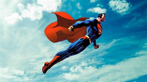 Superman Flying Wallpapers Wallpaper Cave