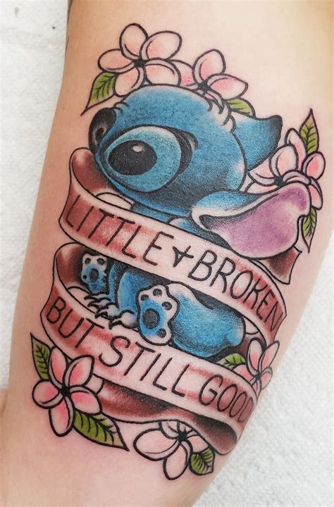 Lilo And Stitch Tattoo Lilo And Stitch Tattoo Creative Tattoos