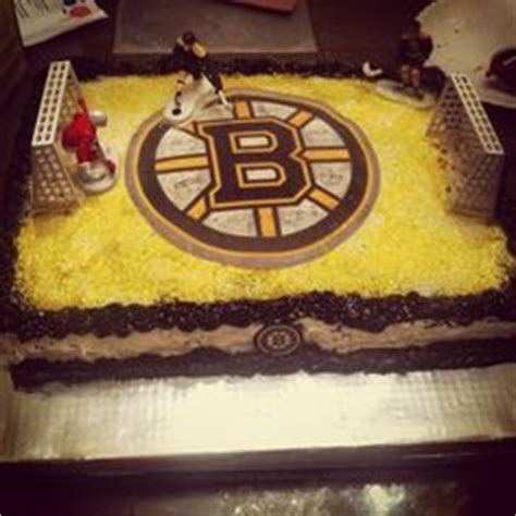 At cakeclicks.com find thousands of cakes categorized into thousands of categories. Boston Bruins Cake | Boston bruins hockey, Bruins hockey ...
