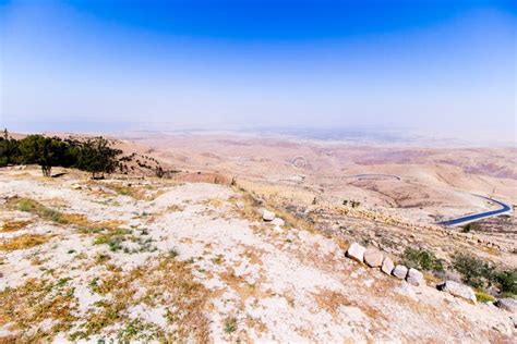 View Of The Promised Land From Mount Nebo Stock Photo Image Of