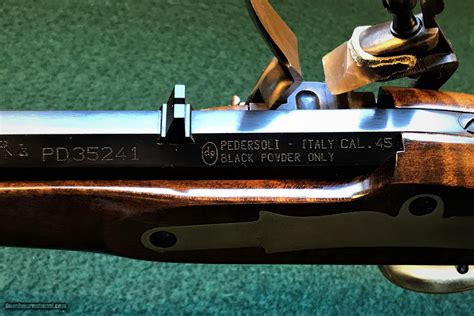 Pedersoli Navy Moll Flintlock Pistol 45 Caliber