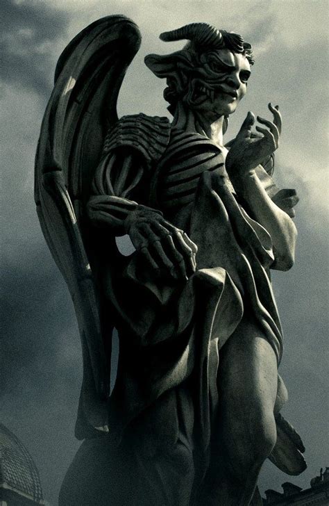 Angel And Demon Statue Estatuas De Ngeles Ngeles Y Demonios Arte