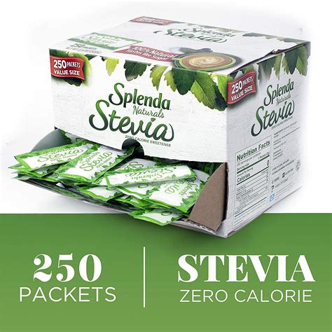 Splenda Naturals Stevia Sweetener No Calorie All Natural Sugar