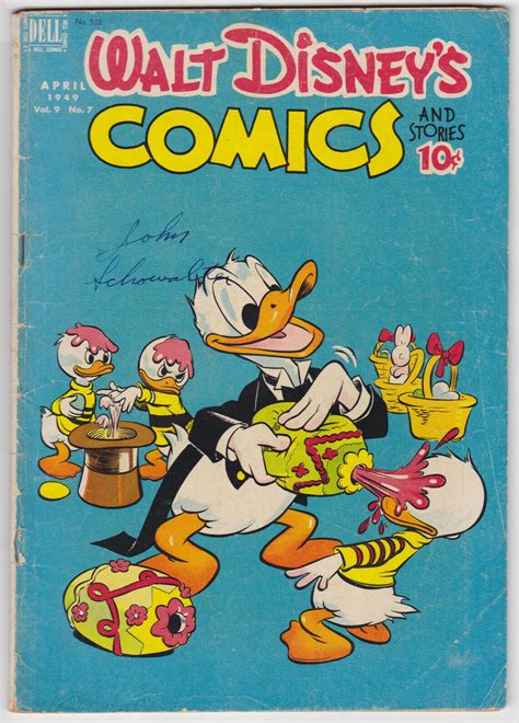 Walt Disney Comics And Stories 103 Apr 1949 Gd Dell Donald Duck