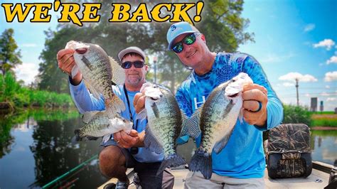 Summer Reelfoot Crappie Were Back Youtube