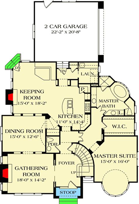 Anyone who needs a floor plan should use this software including real estate agents, interior designers and of course homeowners about to embark on a home renovation or. Mini-Castle with Turret - 17687LV | Architectural Designs ...