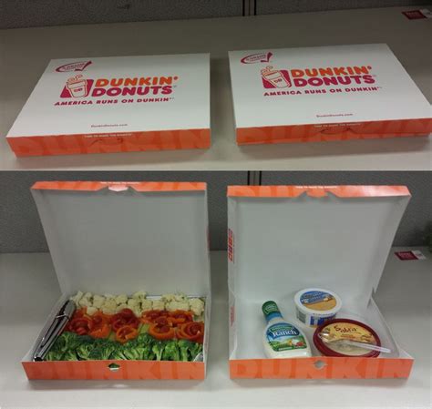 Perfect Prank Safe For Work Veggie Platter In A Donut Box Funny
