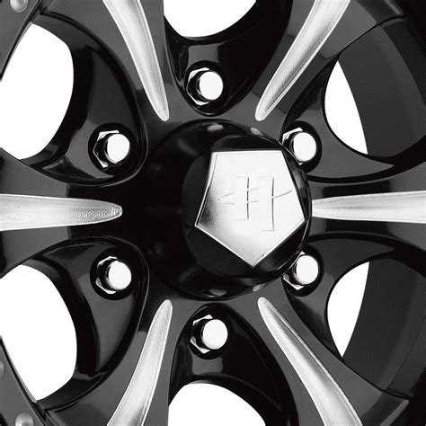 Helo® He791 Maxx Wheels Gloss Black With Milled Accents Rims