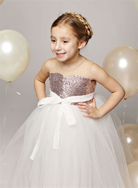 Were Having A Major Dress Crush With This Stunning Sequin Flower Girl