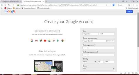 Create your google accounts at mail.google.com. How to Open New Gmail Account: Step by Step 2020 - Geekguiders