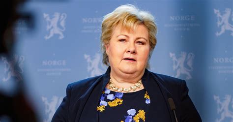 Norges Statsminister Erna Solberg Afviste Vaccinesamarbejde Med