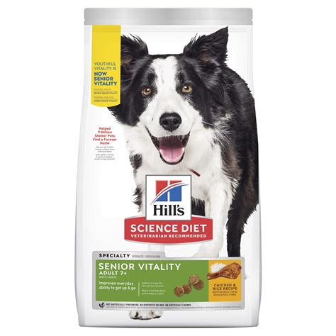 Hills Science Diet Adult 7 Senior Vitality Senior Dry Dog Food 567kg