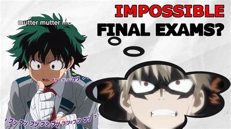 All My Hero Academia Final Exams Explained Bnha Season 2 Episodes 21