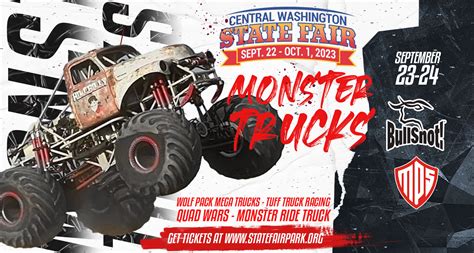 Central Washington State Fair Yakima Wa Monster Trucks Wolf Pack