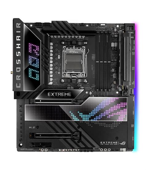 Asus Republic Of Gamers Unveils Rog Crosshair X670e Extreme Motherboard