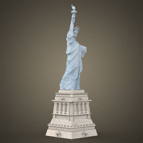 For copyright infringement counter claims see the terms. Statue Of Liberty 3D Model