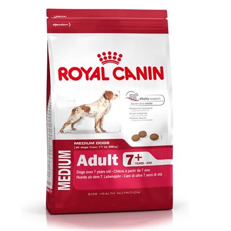 Royal Canin Medium Adult 7 Dog Food 4kg Feedem