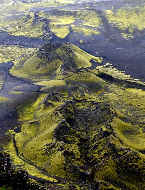 Lakagigar Iceland Aerial View Places To Go Beautiful Places