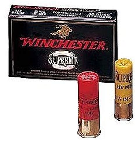 winchester supreme double x magnum buckshot 12 gauge 3 000 copper plated lead shot 10 pellet 5