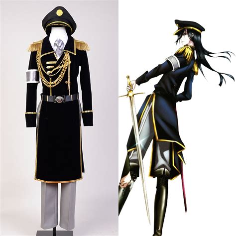 K Return Of Kings Yatogami Kuroh Military Uniform Cosplay Costume For
