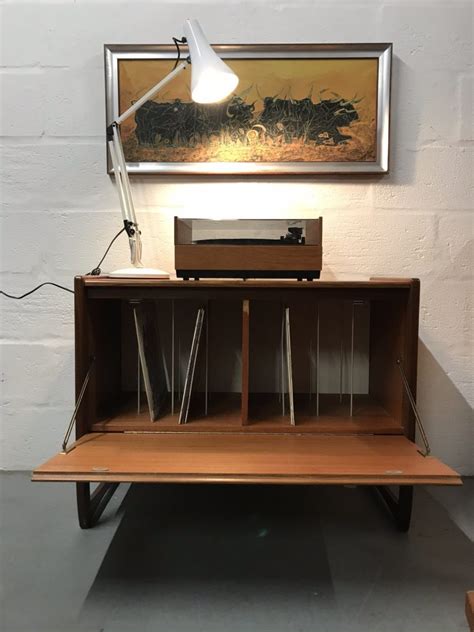 You can also continue collecting, as the interior of each drawer is. 1970s Retro Teak Record Cabinet Vinyl Storage Cupboard G ...