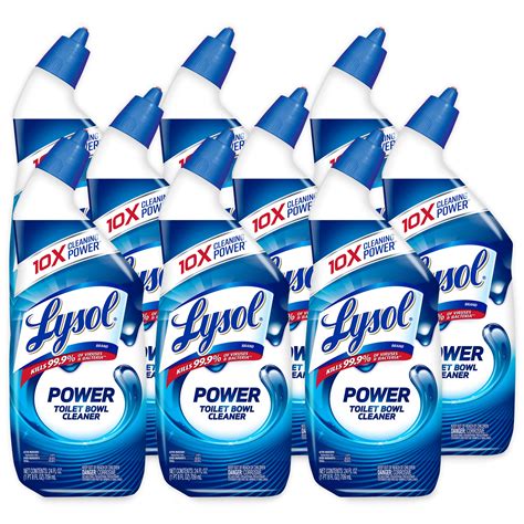 Buy Lysol Power Toilet Cleaner Gel For Cleaning And Disinfecting Stain Removal Oz Ct