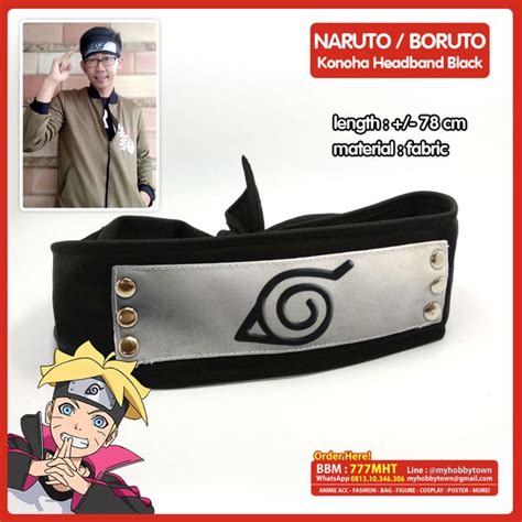 Jual Headband Naruto Ikat Kepala Ninja Boruto Termurah Di Lapak My