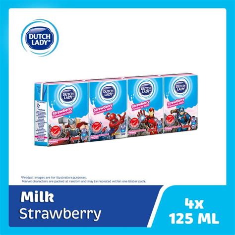 Dutch Lady Ml Marvel Milky Strawberry Uht Milk Lazada Singapore