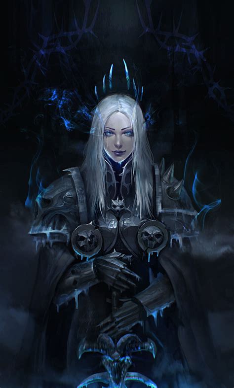 Fan Art Lich King By Jeaho Hyun Kr Concept Artist World Of Warcraft