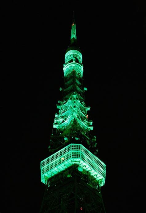 Green Is The Colour Landmarks Lit Up To Celebrate St Patricks Day