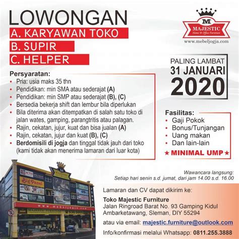 Lowongan pekerjaan oleh klinik pratama laras hati kulon progo. Info Loker Las Kulonprogo / Loker Di Kulon Progo Atmago Warga Bantu Warga - Posisi akhir di ...