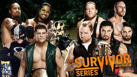 Wwe In Live Survivor Series Traditional 5 On 5 Tag Team Elimination Match
