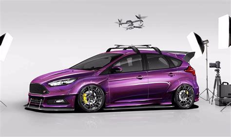 Sema 2017 Ford Focus St By Blood Type Racing