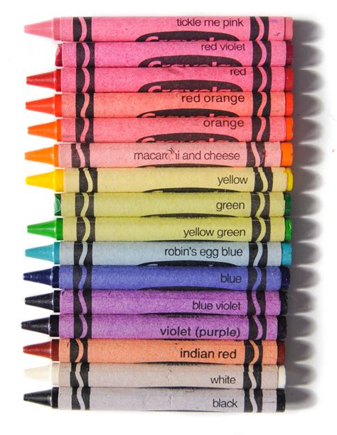 This selection has classic macaroni and cheese, side dishes & other variations! 16 Count Crayola Crayons including Indian Red: What's ...