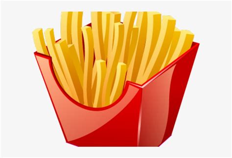 French fries in a box cartoon clip art, vector images. French Fries Clipart Png - Clipart French Fries - Free ...