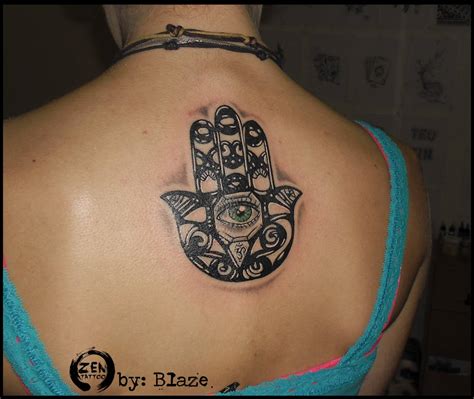 Hamsa Tattoo By Blazeovsky On Deviantart