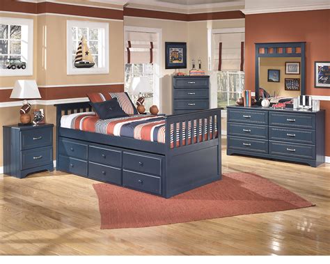 Navy Blue Furniture Nautical Themed Kids Room