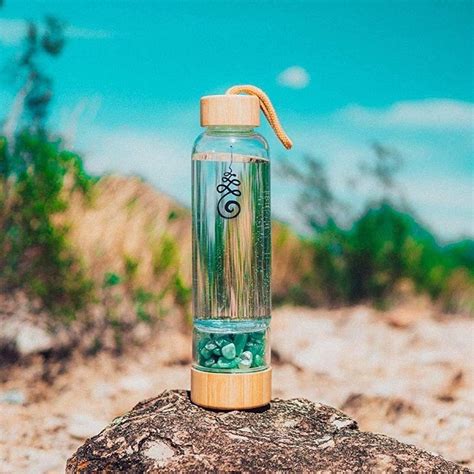Sip In Style Crystal Water Bottles For A Refreshingly Energizing Hydration Experience