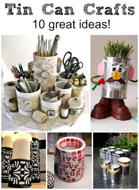 Tin Can Crafts 10 Great Ideas Diy Home Decor